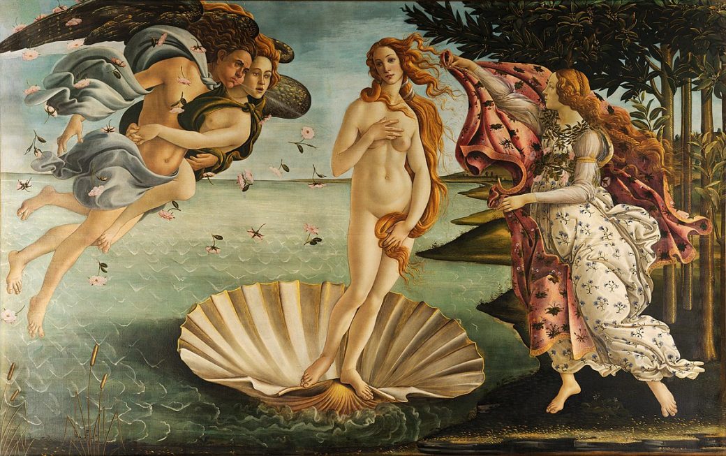 Die zeitlose Schönheit – Die Geburt der Venus – von Sandro Botticelli